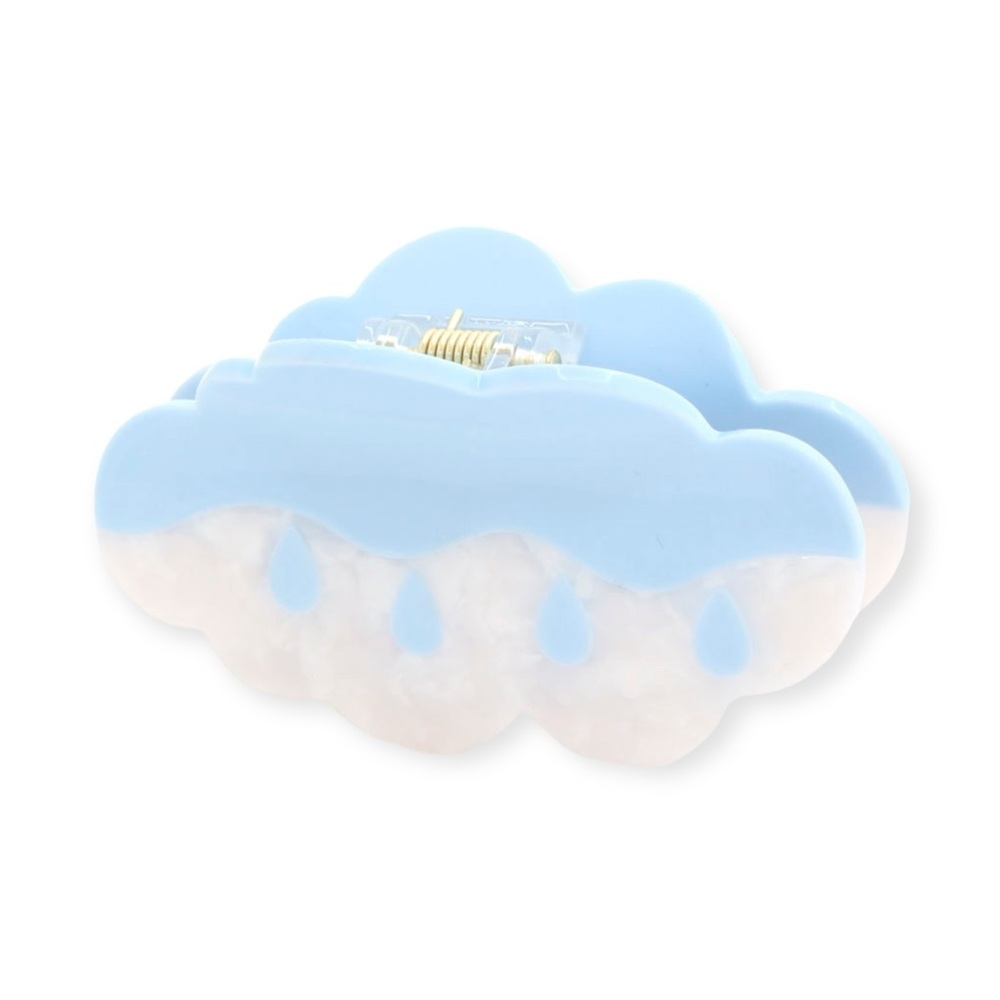 Rainy Clouds Hair Claw